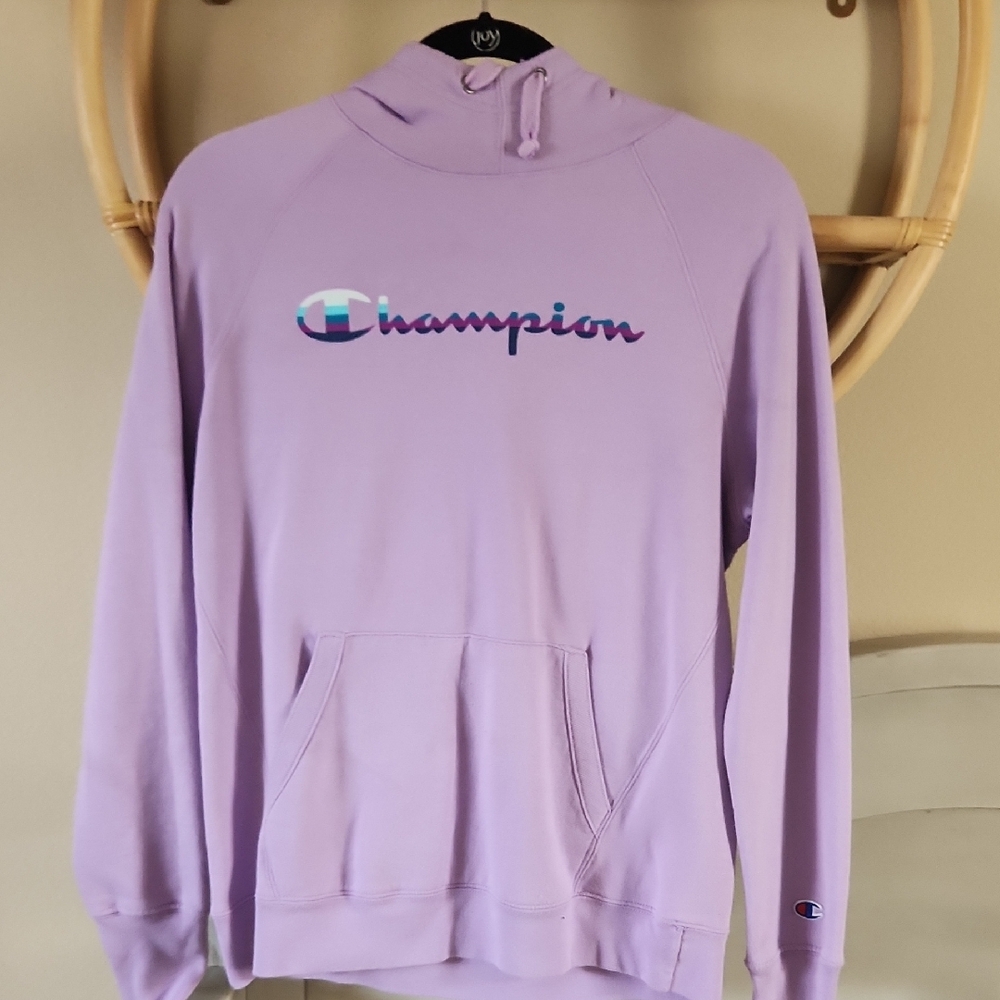 Champion Light Purple Hoodie